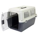 SportPet Designs Airline Compliant Dog Kennel, Grey, Small: 24-in