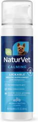 NaturVet Calming Peanut Butter Flavor Lickable Supplement for Dogs, 6.4-fl oz bottle
