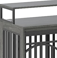 Wooflex Dog Crate Furniture with Large Metal Kennel, Gray, X-Large slide 2 of 7