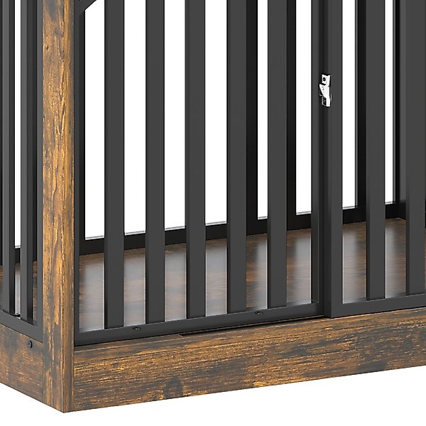 Wooflex Dog Crate Furniture with Large Metal Kennel