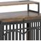 Show in main carousel: Wooflex Dog Crate Furniture with Large Metal Kennel, Rustic Brown, X-Large slide 7 of 9