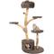 Show in main carousel: KAMABOKO Solid Wood Cat Tree with Cloud Luxury Condo, Brown slide 1 of 7