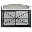 Show in main carousel: Zeus & Ruta Farmhouse Metal Furniture Style Dog Crate, Gray, 42.8 inch slide 1 of 5