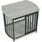 Show in main carousel: Zeus & Ruta Metal Furniture Style Dog Crate, Gray, 31.5 inch slide 1 of 6