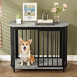 jansno Wooden Furniture Style Dog Crate
