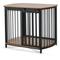 Show in main carousel: Zeus & Ruta Metal Furniture Style Dog Crate, Brown, 31.5 inch slide 1 of 6