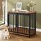 Show in main carousel: Zeus & Ruta Metal Furniture Style Dog Crate, Brown, 31.5 inch slide 2 of 6