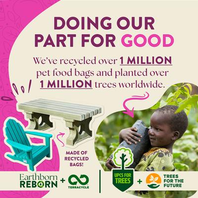 Show full view: Earthborn Holistic Meadow Feast Lamb Meal & Vegetables Grain-Free Dry Dog Food, 4-lb bag slide 7 of 8