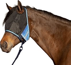 Kensington Protective Products UViator CatchMask Horse Fly Mask, Kentucky Blue, Medium