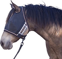 Kensington Protective Products UViator CatchMask Horse Fly Mask, Deluxe Black, Large