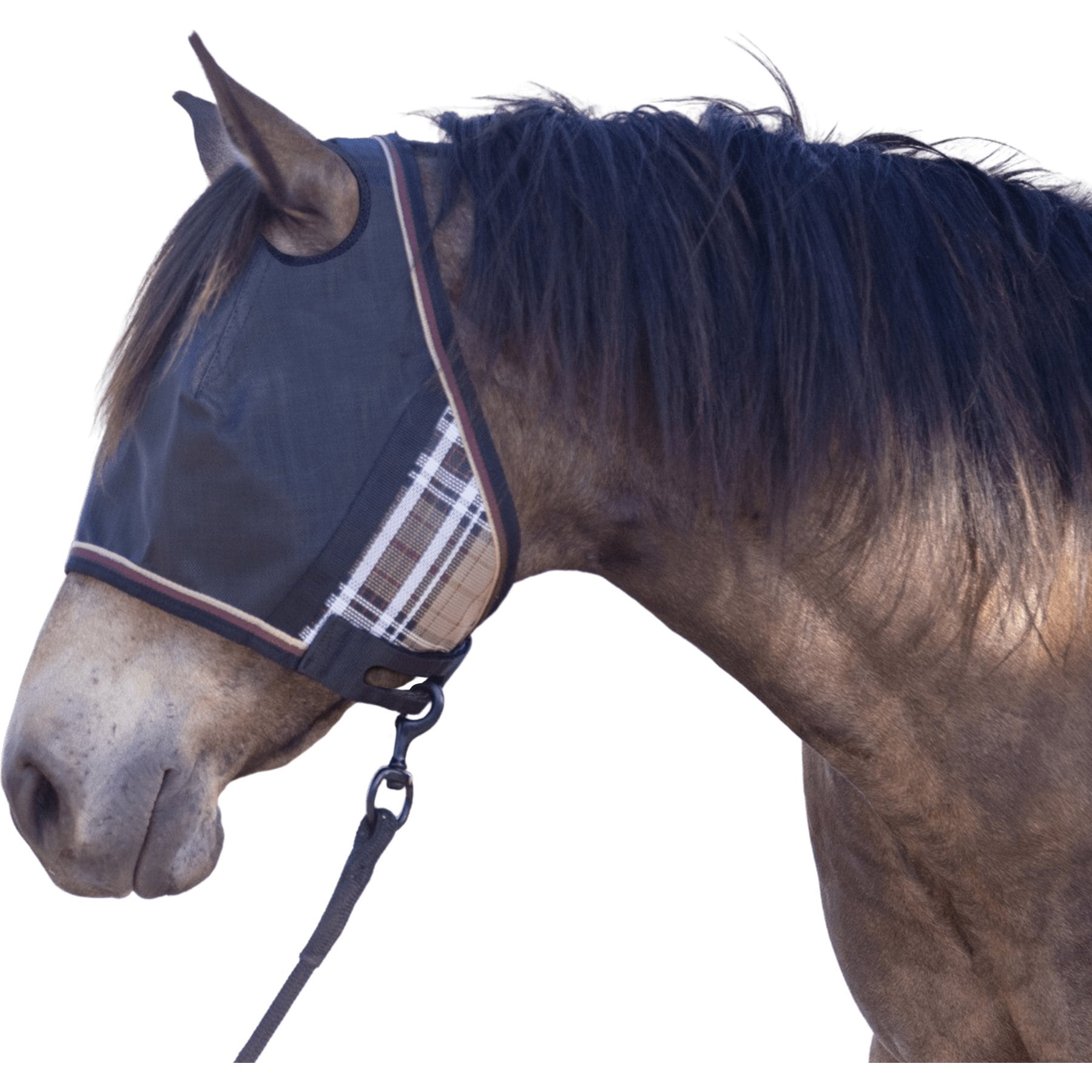 Kensington Protective Products UViator CatchMask Horse Fly Mask, Deluxe Black, Horse