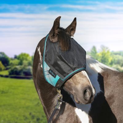 Show full view: Kensington Protective Products UViator CatchMask Horse Fly Mask, Atlantis, Large slide 2 of 9