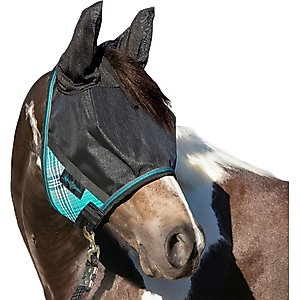 Kensington Protective Products UViator CatchMask with Ears Horse Fly Mask, Medium, Atlantis