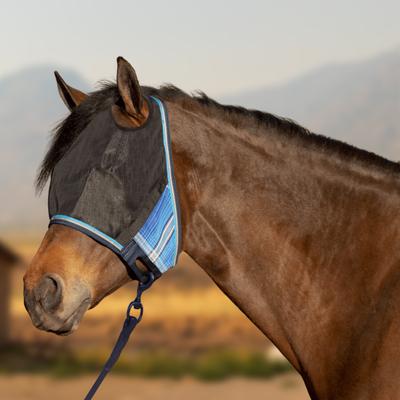 Show full view: Kensington Protective Products UViator CatchMask Horse Fly Mask, Kentucky Blue, Large slide 2 of 9