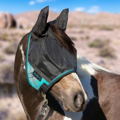 Show full view: Kensington Protective Products UViator CatchMask with Ears Horse Fly Mask, Medium, Atlantis slide 2 of 8