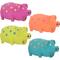 Show in main carousel: Multipet Latex Polka Dot Globlet Squeaky Pig Dog Toy, Color Varies, 9-in, 1 count slide 1 of 5