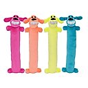 Multipet Loofa Dog The Original Squeaky Plush Dog Toy, Color Varies, Medium