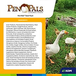 ADM Pen Pals Total Flock Chicken & Bird Feed, 50-lb bag slide 2 of 7