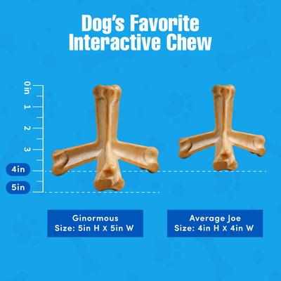 Show full view: N-Bone Quada BBQ Flavored Interactive Large Dental Dog Treat, 1 count slide 8 of 11