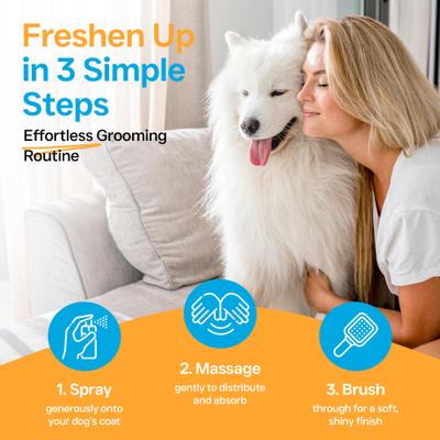 Show full view: Alpha Dog Series Aloe, Odor Eliminator Cherry Blossom Dog & Cat Grooming Deodorizer Spray, 8-fl oz bottle slide 3 of 7