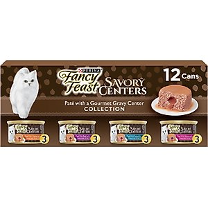Temptations Chicken, Seafood & Backyard Cookout Variety Pack Pate in Gravy Adult Wet Cat Food