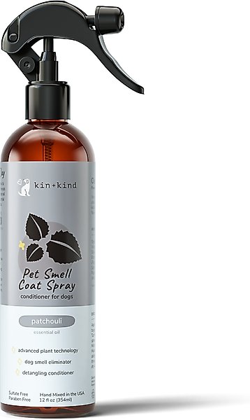 Show full view: kin+kind Patchouli Natural Dog Smell Coat Spray, 12-fl oz bottle slide 1 of 6