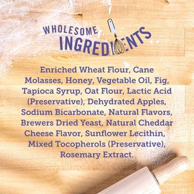 Show full view: Three Dog Bakery Double Rewards Apple Chicken-Free Soft & Chewy Dog Treats, 10-oz box slide 7 of 8