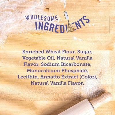 Show full view: Three Dog Bakery Lick'n Crunch Golden & Vanilla Sandwich Cookies Dog Treats, 13-oz box slide 6 of 8