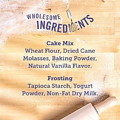 Three Dog Bakery Ultimate Celebration Birthday Vanilla Cake Mix Dog Treat, 11-oz box slide 2 of 7