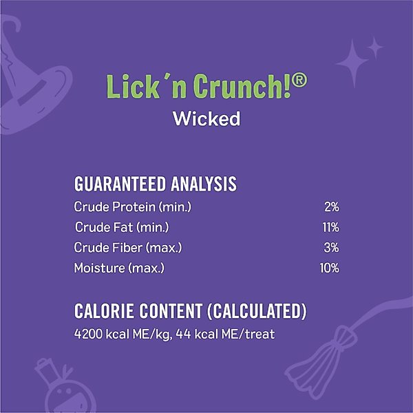 Show full view: Three Dog Bakery Wicked Lick'n Crunch Cookie Dog Treats, 13-oz box slide 7 of 8