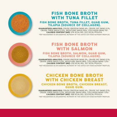 Show full view: Applaws Holiday Selection Bone Grain-Free Tuna Bits in Broth Wet Cat food, 3-oz pouch, case of 4 slide 5 of 6