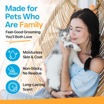 Show full view: Alpha Dog Series Aloe, Odor Eliminator Cherry Blossom Dog & Cat Grooming Deodorizer Spray, 8-fl oz bottle slide 7 of 7