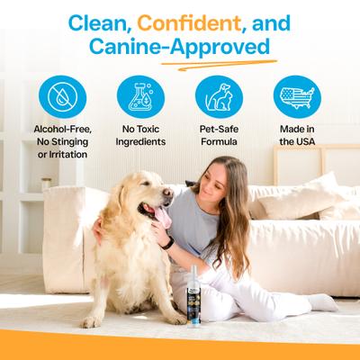 Show full view: Alpha Dog Series Aloe, Odor Eliminator Sugar Cookie Dog & Cat Grooming Deodorizer Spray, 8-fl oz bottle slide 5 of 7