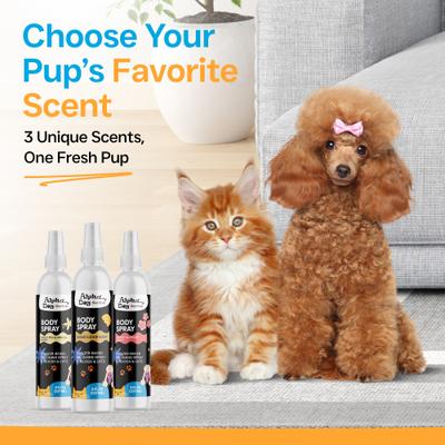 Show full view: Alpha Dog Series Aloe, Odor Eliminator Sugar Cookie Dog & Cat Grooming Deodorizer Spray, 8-fl oz bottle slide 6 of 7