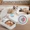 Show in main carousel: VIVIPAL 2-Meal Dry & Wet Stainless Steel Automatic Dog & Cat Feeder, White, 700-mL slide 4 of 9