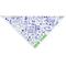 Show in main carousel: Maptote New York City Dog Bandana, Blue/Green, Large slide 3 of 5