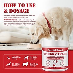 Special Breed Cranberry Flavored Powder Urinary Tract Health Supplement for Dogs, 3.38-oz jar, 480 scoops slide 2 of 7