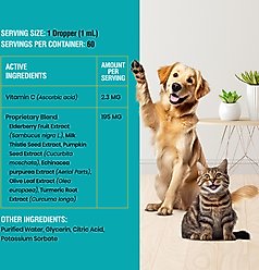 Special Breed Liquid Allergy Relief & Immune Support Supplement for Dogs & Cats, 2-fl oz bottle slide 2 of 6