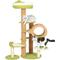 Show in main carousel: KAMABOKO 63-in Cute Cat Tree with Teddy Fleece, Green slide 1 of 7