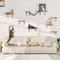 Show in main carousel: KAMABOKO 6 Pieces Hammock Wall-Mounted Shelves Climber Set Cat Tree with Bed, Grey slide 1 of 8