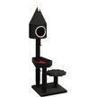 Wooflex Gothic Halloween Coffin Bed 38.5-in Cat Tree & Condo