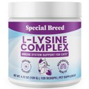 Special Breed L-Lysine Powder Immune System Supplement for Kittens & Cats, 4.23-oz jar, 120 scoops