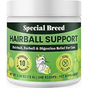 Vet's Best Chewable Tablets Hairball Control Supplement for Cats