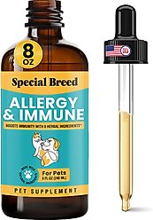Special Breed Liquid Allergy Relief & Immune Support Supplement for Dogs & Cats, 8-fl oz bottle