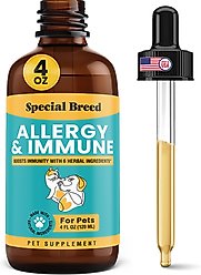 Special Breed Liquid Allergy Relief & Immune Support Supplement for Dogs & Cats, 4-fl oz bottle
