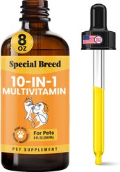 Special Breed 10-in-1 Liquid Multivitamin Supplement for Dogs & Cats, 8-fl oz bottle