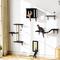 Show in main carousel: KAMABOKO 5 Pieces Cat Shelves Set Cat Tree, Black slide 6 of 7
