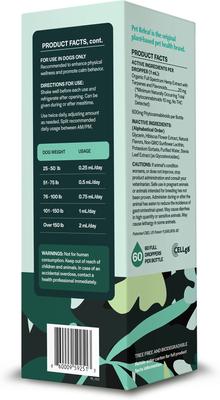 Show full view: Pet Releaf Ultra Releaf Liposome 600-mg Full Spectrum Hemp Extract Oil Liquid Calming Supplement for X-Large Dogs, 2-fl oz bottle slide 4 of 5