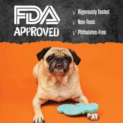 Show full view: BULLYMAKE Keg Dog Toy, Orange slide 8 of 11