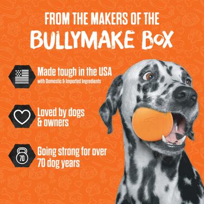 Show full view: BULLYMAKE Keg Dog Toy, Orange slide 5 of 11